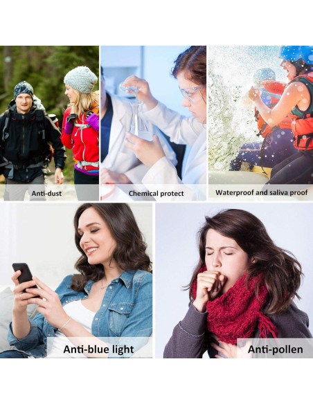 Gafas de Seguridad Outray Antiempañamiento 2 Pares