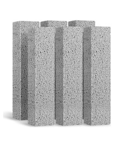 6 Piedras Pómez Lenicany para Limpiar Inodoros y Fregaderos