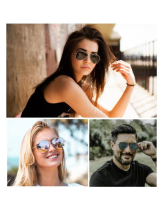 Gafas de sol aviador Braylenz polarizadas 100% UV 2