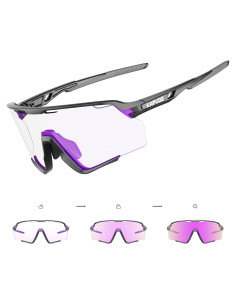 Gafas de Ciclismo Fotochromic KAPVOE UV400 para MTB
