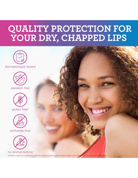 Bálsamo Labial Softlips Clásicos - 3 Sabores Hidratantes