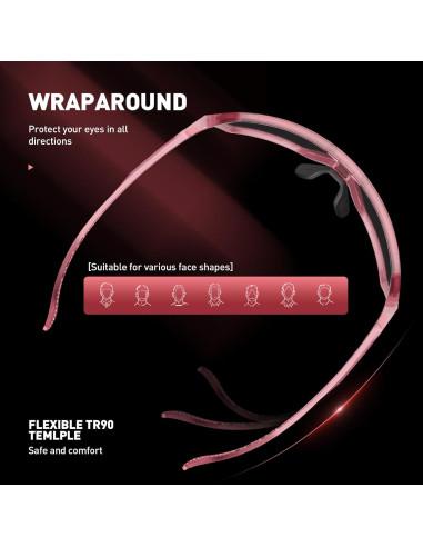 Gafas de Ciclismo SCVCN Fotoquímicas UV400 Ajustables