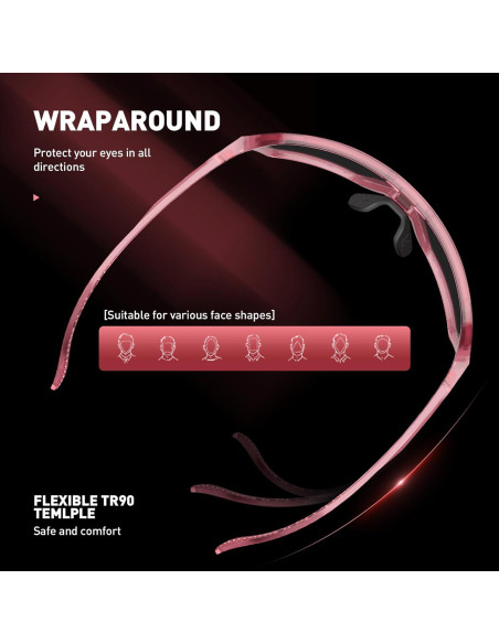 Gafas de Ciclismo SCVCN Fotoquímicas UV400 Ajustables