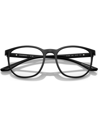 Gafas de Prescripción Emporio Armani EA3229 Negro Mate 51mm
