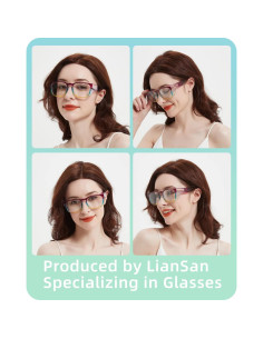 Gafas de Seguridad LianSan Antivaho para Lentes Graduadas 2