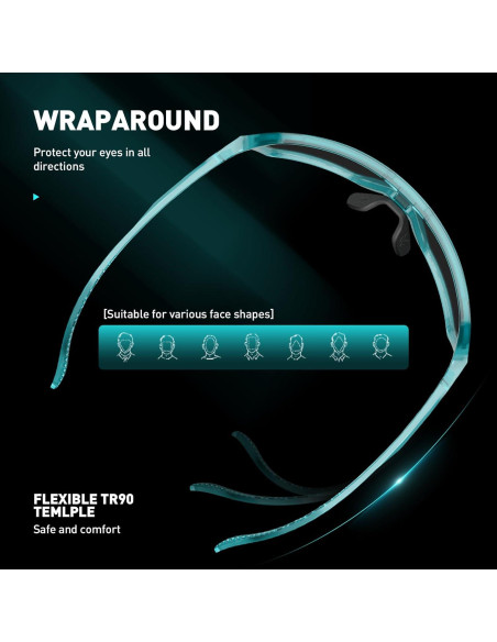 Gafas de Ciclismo SCVCN Fotoquímicas UV400 Ajustables