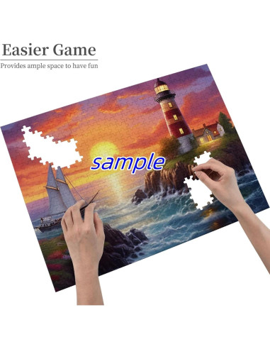 Rompecabezas 500 Piezas Bandera Jardín Patriótica 51.8x37.8cm