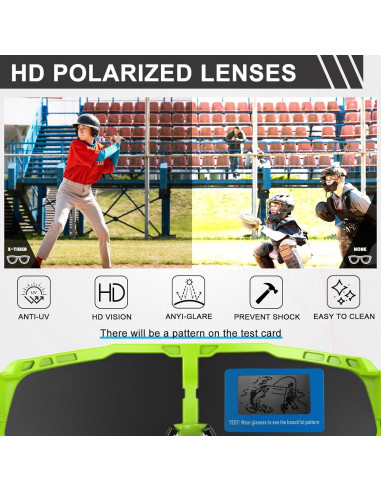 Gafas de Sol X-TIGER Polarizadas UV400 para Deportes