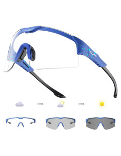 Gafas de Ciclismo KAPVOE Fotoquímicas UV400 Ajustables