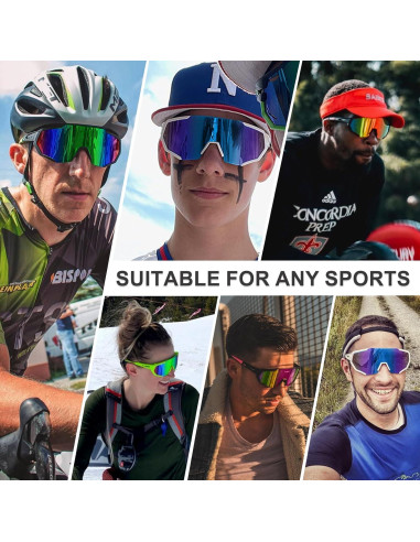 Gafas de Sol X-TIGER Polarizadas UV400 para Deportes