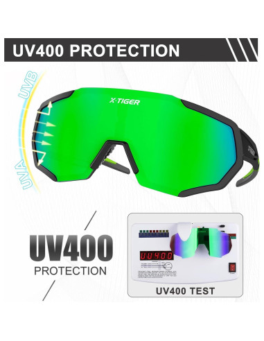 Gafas de Sol X-TIGER Polarizadas UV400 para Deportes