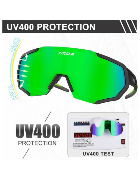 Gafas de Sol X-TIGER Polarizadas UV400 para Deportes Gafas de Sol X-TIGER Polarizadas UV400 para Deportes