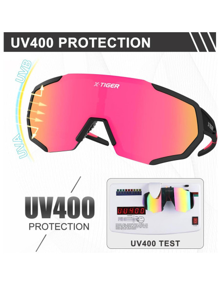 Gafas de Sol X-TIGER Polarizadas UV400 para Deportes