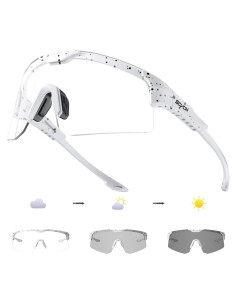 Gafas de Ciclismo KAPVOE Fotoquímicas UV400 Ajustables