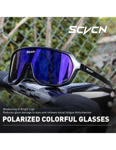 Gafas de Ciclismo SCVCN DZ-S63 Polarizadas UV400