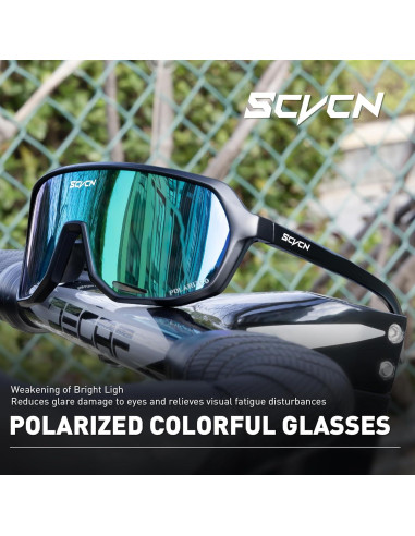 Gafas de Ciclismo SCVCN DZ-S63 Polarizadas UV400