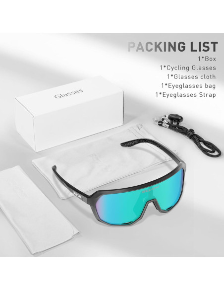 Gafas de Ciclismo SCVCN DZ-S63 Polarizadas UV400