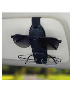 Soporte de Gafas de Sol ACIOOCO Magnético para Coche Negro