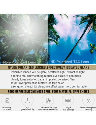 Gafas de sol JULI Eyewear modelo MJ8009 polarizadas unisex