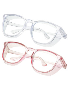 Gafas de seguridad Konqkin a prueba de niebla para adultos