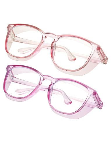 Gafas de Seguridad Konqkin Antiniebla para Adultos