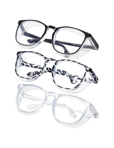 Gafas de Seguridad Konqkin Antiniebla para Adultos