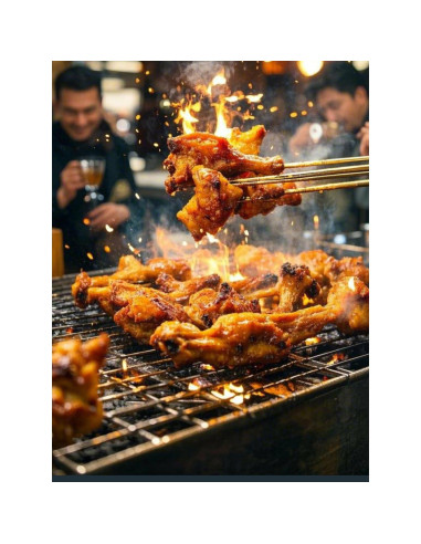 Tenedor de Carving Kakamono 33 cm Acero Inoxidable BBQ