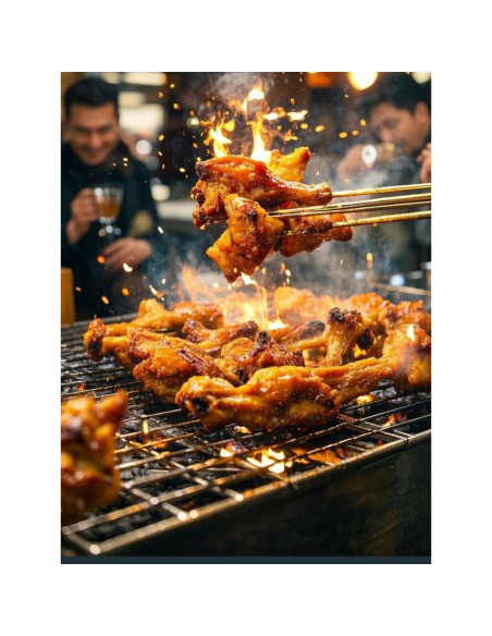 Tenedor de Carving Kakamono 33 cm Acero Inoxidable BBQ