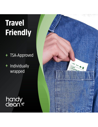Toallitas de limpieza HandyClean 200 unidades 15x12 cm