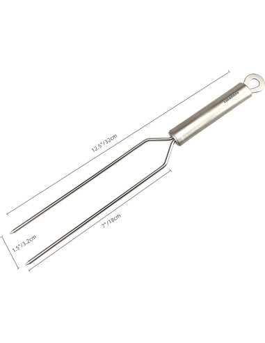 Tenedor de Carving Kakamono 33 cm Acero Inoxidable BBQ