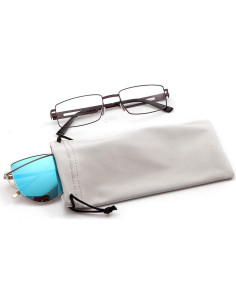 Bolsa de Gafas Triumph Vision Microfibra 3 Piezas Gris 2