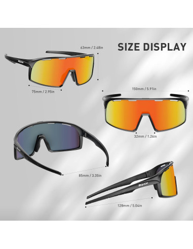 Gafas de Ciclismo SCVCN DZ-S145 Polarizadas UV400