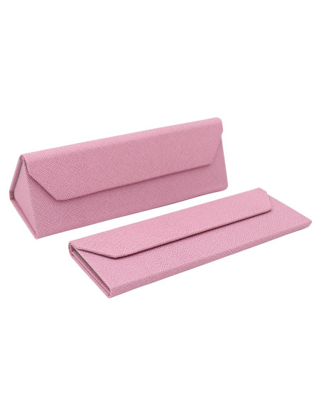 Estuche de Gafas Real Sic Rosa Duro Plegable 16x5.3cm Estuche de Gafas Real Sic Rosa Duro Plegable 16x5.3cm