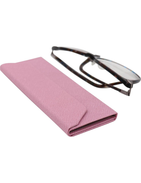 Estuche de Gafas Real Sic Rosa Duro Plegable 16x5.3cm Estuche de Gafas Real Sic Rosa Duro Plegable 16x5.3cm