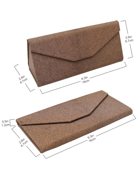 Estuche de Gafas Real Sic Caramelo Duro Plegable 16x6.9cm