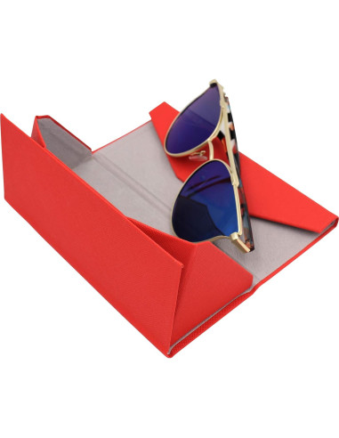 Estuche de Gafas Real Sic Rosa - Duro y Plegable 16x6.86cm