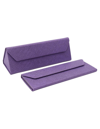 Estuche de Gafas Real Sic Púrpura 16x5cm Duro Plegable
