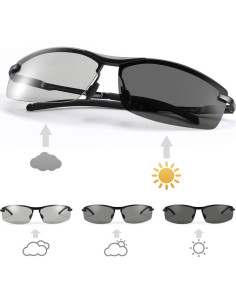 Gafas de Sol Deportivas YIMI Fotoquímicas Polarizadas UV400 2