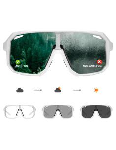 Gafas de Ciclismo KAPVOE Fotoquímicas Antivaho K62