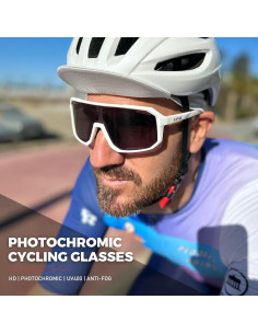 Gafas de Ciclismo KAPVOE Fotoquímicas Antivaho K62 2
