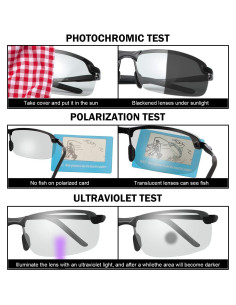 Gafas de Sol Deportivas YIMI Fotoquímicas Polarizadas UV400 2