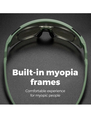 Gafas de Ciclismo ROCKBROS UV Cambiante Color Viento Arena