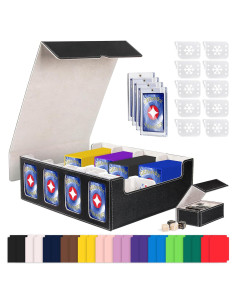 Caja de Almacenamiento de Cartas GEAoffice Negra y Gris 3200+