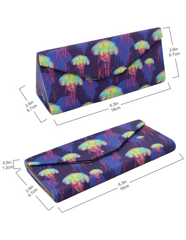 Estuche Duro Real Sic para Gafas - Plegable y Magnético