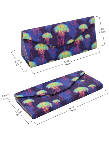 Estuche Duro Real Sic para Gafas - Plegable y Magnético