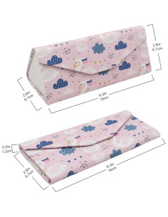 Estuche Duro Real Sic para Gafas - Plegable y Magnético 2