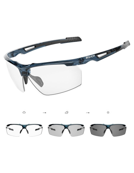 Gafas de sol fotocromáticas SCVCN para deportes UV400