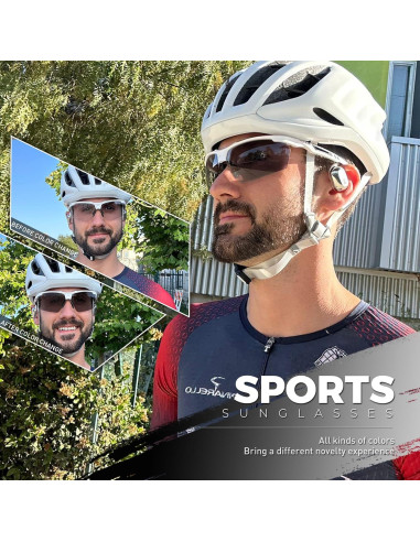 Gafas de sol fotocromáticas SCVCN UV400 para deportes