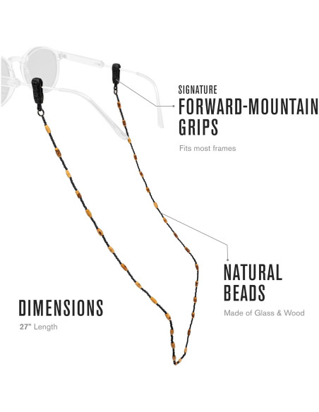 Cadena de Gafas Chums con Cuentas 68.58 cm para Sol