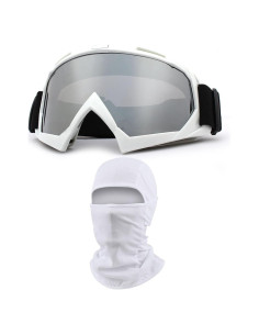 Gafas de Motocicleta Immoono con Balaclava y Lentes HD